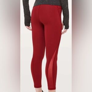 Lululemon Train Times 7/8 Pant *25"
Dark Sport Red